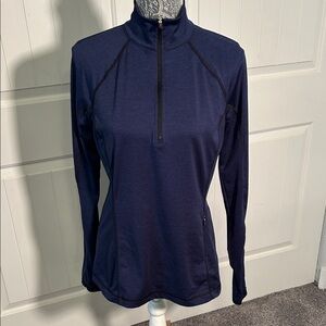 Tek Gear 1/4 Zip Performance  Shirt M